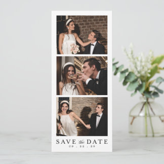 Save The Date Code QR de Photomaton de Mariage