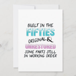 Save The Date Construit dans les années cinquante d'origine et n