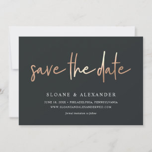 Save The Date Copier d'esquisse décontracté Mariage moderne