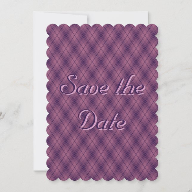 Save The Date Coucher de soleil de l'amoureux Sauvez la date (Devant)