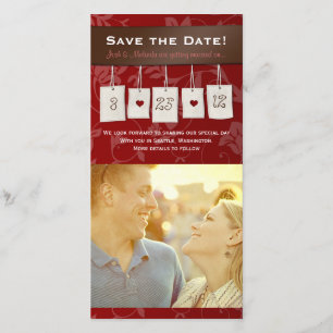Save The Date Couleur ajustable : do-it-yourself enregistrer la