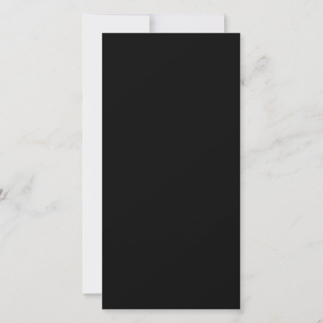 Save The Date Couleur unie personnalisable (Devant)