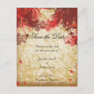 Save The Date Couleurs d'automne : Branches bourguignonnes et ro