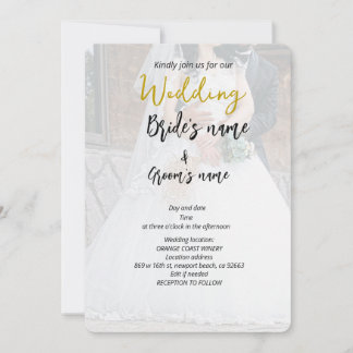 Save The Date couple se tenant par la main mariage