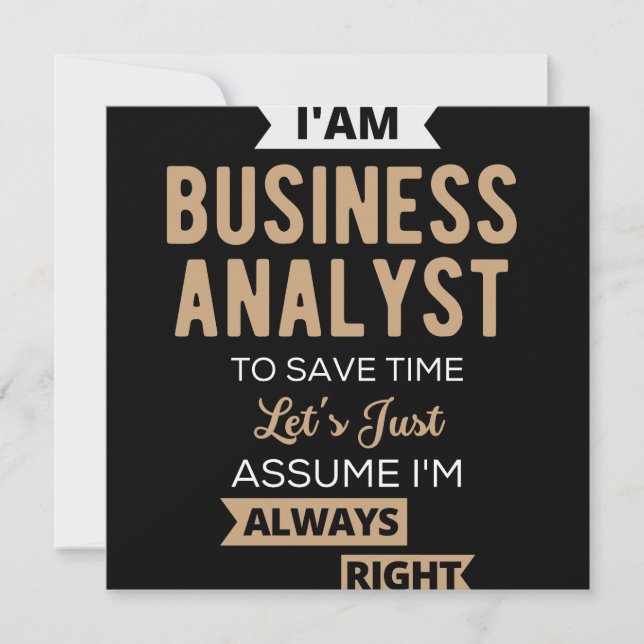 Save The Date créer un analyste d'entreprise pour gagner du temp (Devant)
