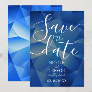 Save The Date Créez Votre Propre Bijou Facetté Mariage