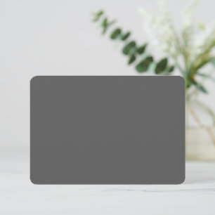 Save The Date Créez Votre Propre Création Personnalisée gris fon