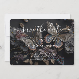 Save The Date Créez votre propre - Papillons Vintages