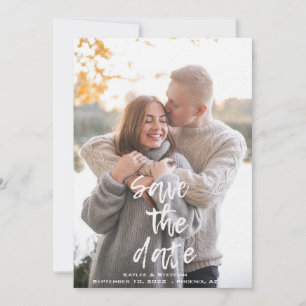 Save The Date Créez votre propre script élégant Photo personnali