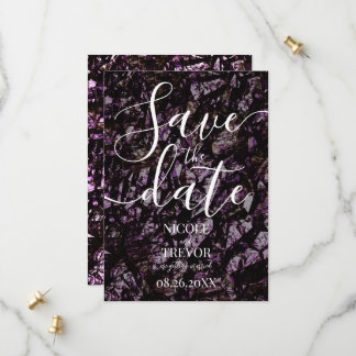 Save The Date Créez Votre Propre Texture Mariage Grunge Rocheux