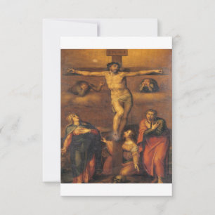 Save The Date Crucifixion - Michelangelo 1540