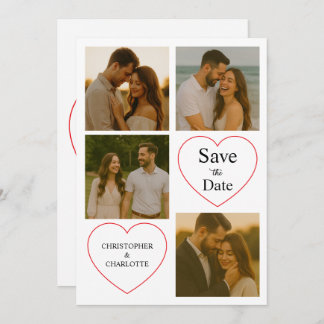 Save The Date Custom Photo