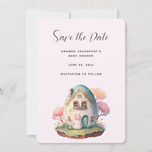 Save The Date Cute Lapin Lapin Japonais Style Kawaii