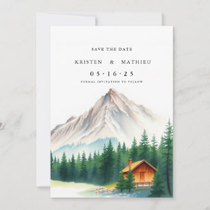 Save The Date Cute Mountain en ligne
