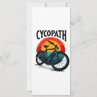 Save The Date Cycopath : Vélo énergétique avec le soleil couchan
