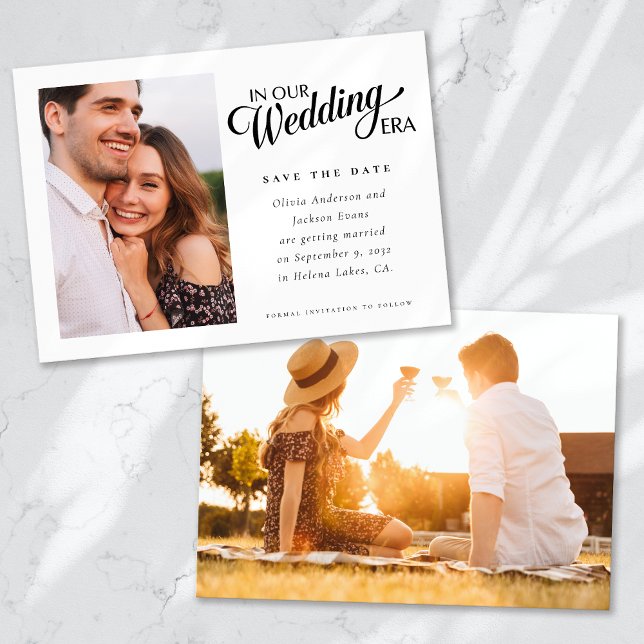 Save The Date Dans Notre Époque Mariage (Créateur téléchargé)