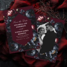 Dark Moody Romantic Peony Mariage gothique Photo