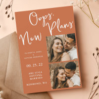 Date de changement moderne Date Mariage Terracotta