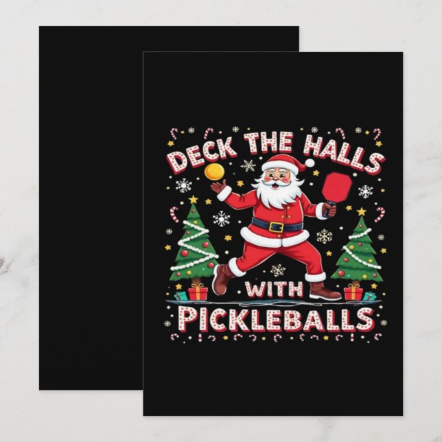 Save The Date Décorez Les Salles Avec Des Pickleballs  (Devant / Derrière)