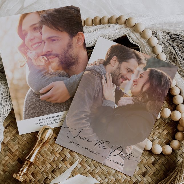 Save The Date Découpage claire 2 photo (Créateur téléchargé)