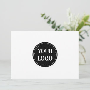 Save The Date Design de code QR noir élégant   Marque élégante