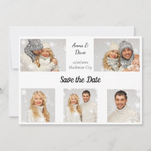 Save The Date Designer cinq photo Enregistrer la date