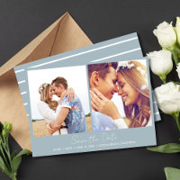 Deux Photo Nautical Stripe Beach Mariage