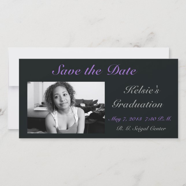 Save The Date Diplôme (Devant)