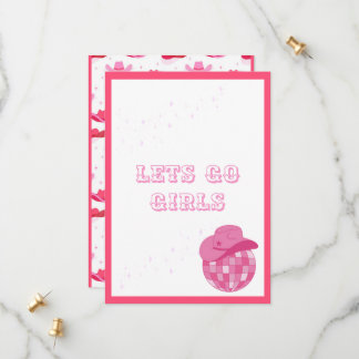 Save The Date Disco Cowgirl