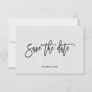 Save The Date Économie de date de mariage minimaliste moderne