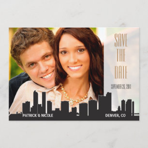 Save The Date Économies de Denver la série de ville de date