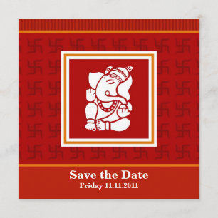 Save The Date Économies de Ganesha la date