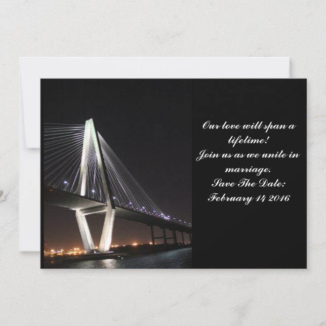 Save The Date Économisez La Date, Notre Amour Verra Une Vie! (Devant)