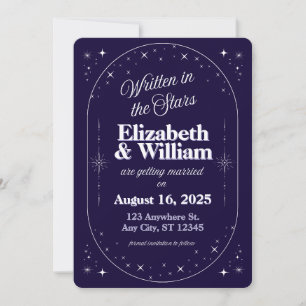 Save The Date "Écrit dans les étoiles" Celestial Whimsical