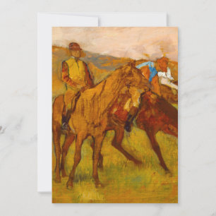 Save The Date Edgar Degas avant la course