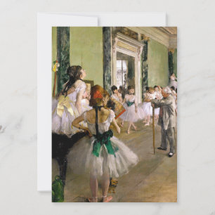 Save The Date Edgar Degas La Classe Danse