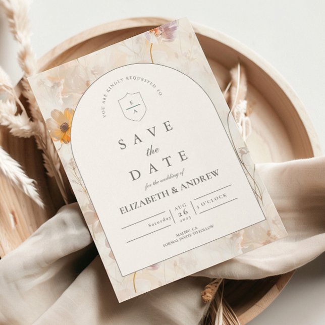 Save The Date Éditorial Mariage Champêtre (Créateur téléchargé)