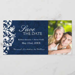 Save The Date Elégant mariage d'hiver Enregistrer la date Invita