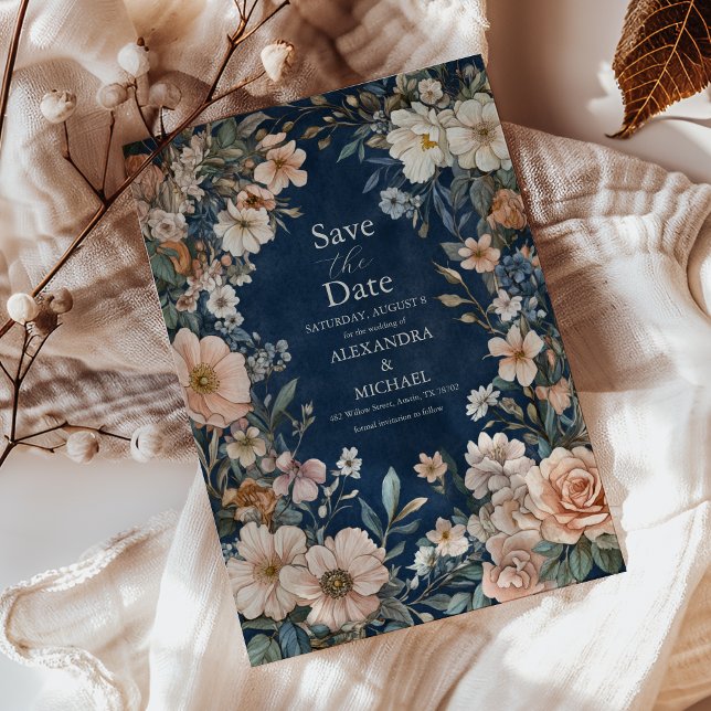 Save The Date Élégant Mariage victorien Royal Elegance (Créateur téléchargé)