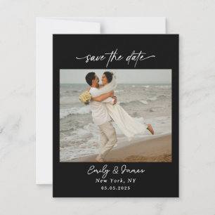 Save The Date Élégant minimaliste chic moderne unique