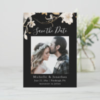 Élégante Flore blanche sur la Bible Mariage photo