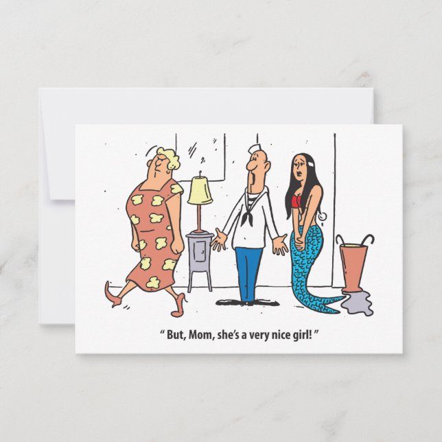 Save The Date Elle est une très gentille fille, drôle (Devant)