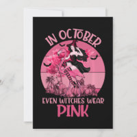 En Octobre Même Les Sorcières Portent Le Sein Rose