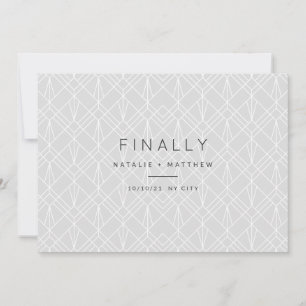 Save The Date Enfin, enregistrez l'annonce de date