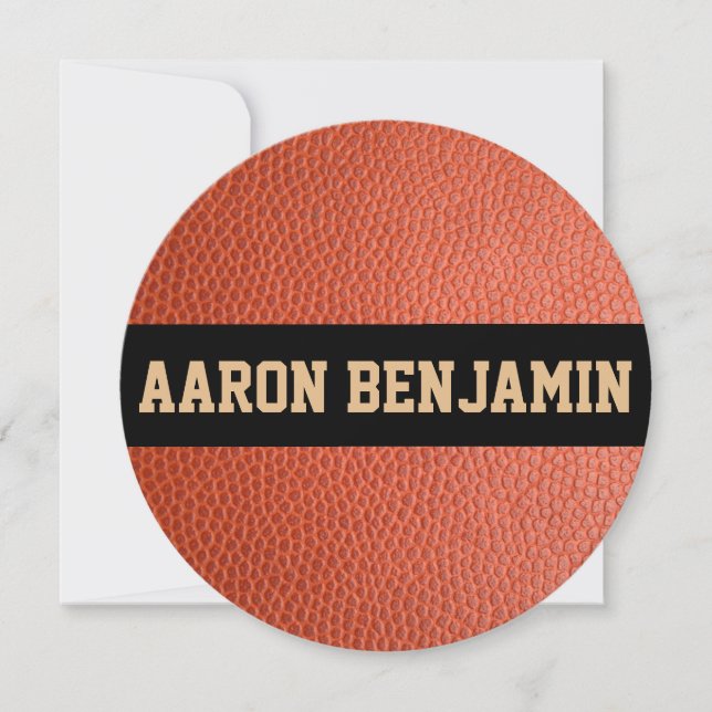 Save The Date Enregistrer la collection Date for Hoops (Devant)