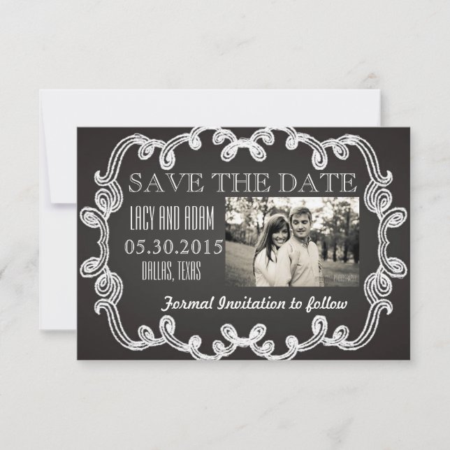 Save The Date Enregistrer la date (Devant)