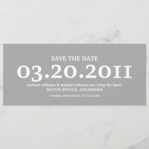 Save The Date Enregistrer la date