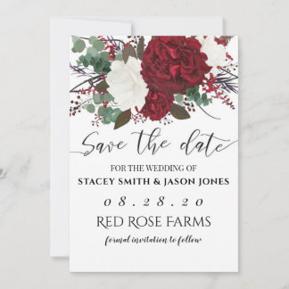 SAVE THE DATE ENREGISTRER LA DATE DE MARIAGE FLORAL CI-DESSOUS