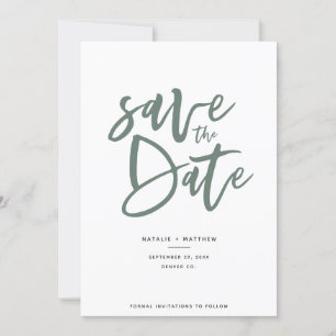 Save The Date Enregistrer la date en écriture encreuse