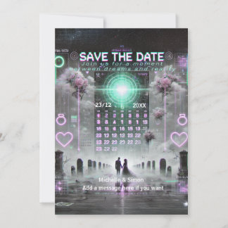 Save The Date 💌 "Enregistrer la date : Eternal Glitch Mariage"